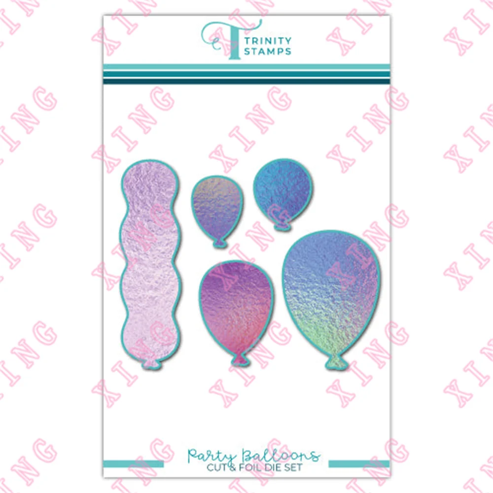 

2022 Newest Scrapbook Embossing Decoration Hot Foil & Cut Party Balloons Molds Diy Gift Card Craft Blade Punch Reusable Template