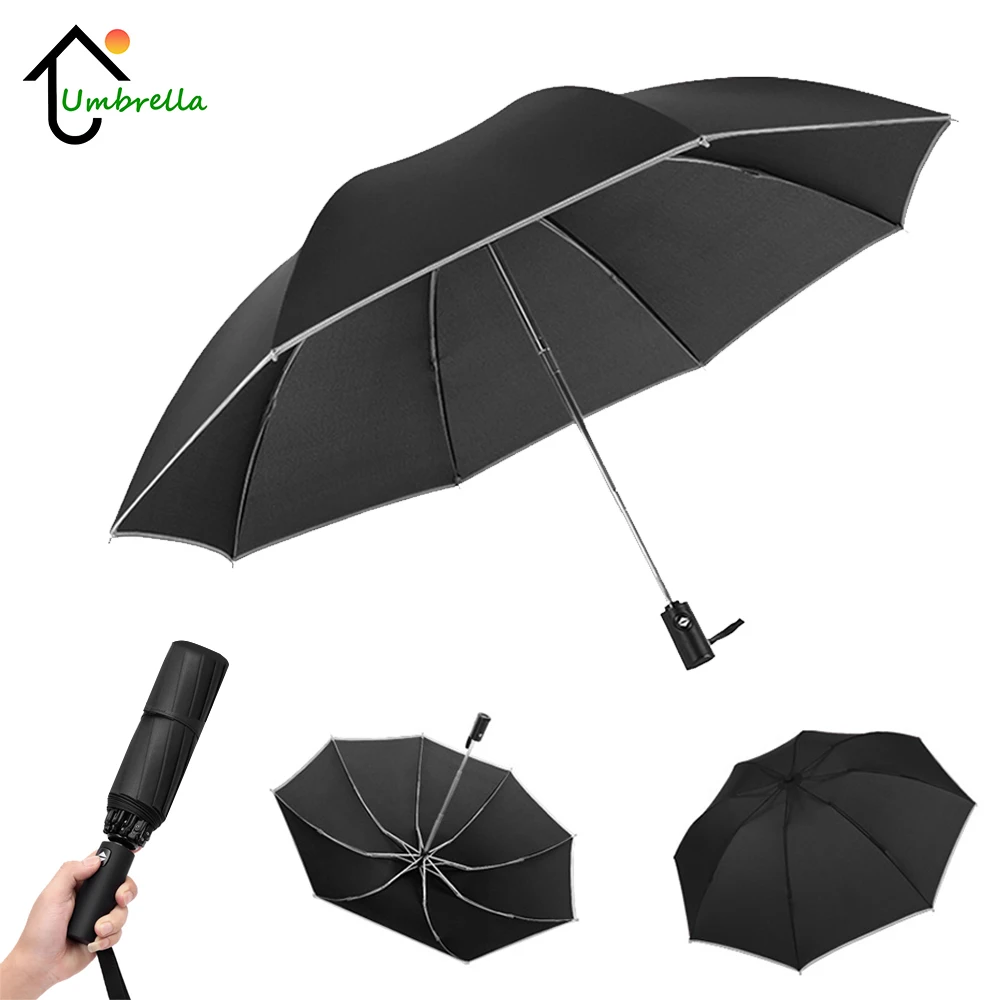 

Umbrella Men and Women Resistant Full-automatic Sunshade Suitable For Outdoor Rain Proof Windproof And Wear-resistant Umbrella