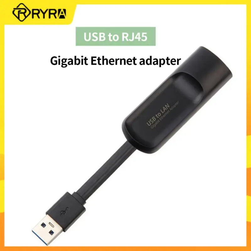 RYRA USB Ethernet Adapter 1000/2500Mbps USB 3.0 RJ45 Network Card For MacBook Laptop Xiaomi USB Converter Ethernet Lan Hub