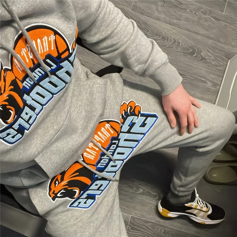 

Men's Hoodie Suit Trapstar Archer Hoody Tracksuit London Jogger Pants High Quality Embroidered Ladies Outerwear