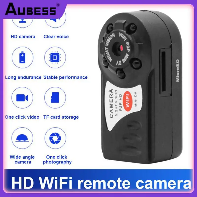 

Ide-angle Lens Wireless Ip Cam High-definition Night Long Standby Time Recorder Infrared Emote Monitoring 1080p Full