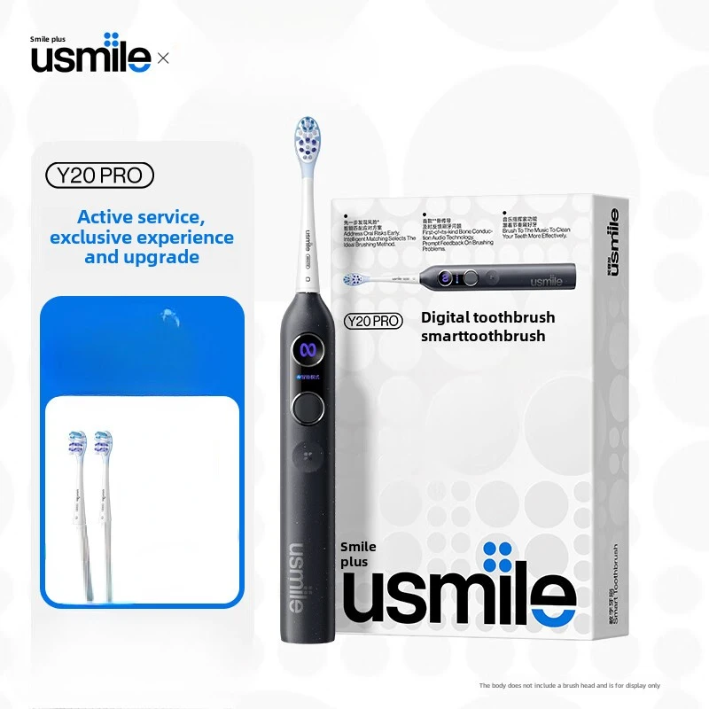 Электрическая зубная щетка Usmile для взрослых с звуковой вибрацией пар чтобы