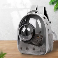2022 cat carrier bag outdoor pet shoulder bag carriers backpack breathable portable travel transparent bag for small dogs cats