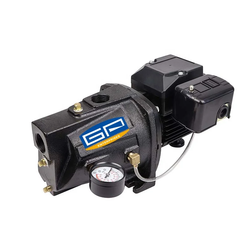 

Enterprises Made Cast Iron 115V 230V Power 1/2HP 7.2GPM 66PSI 25' Depth Shallow Well Water Jet Pump in China factory price