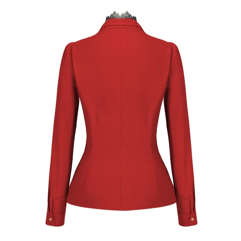 V Neck Blazer Suit Women Fashion Lace Solid Colors Single Button Slim Body Office Blazer Casual Commute Suit 2021 Spring Autumn