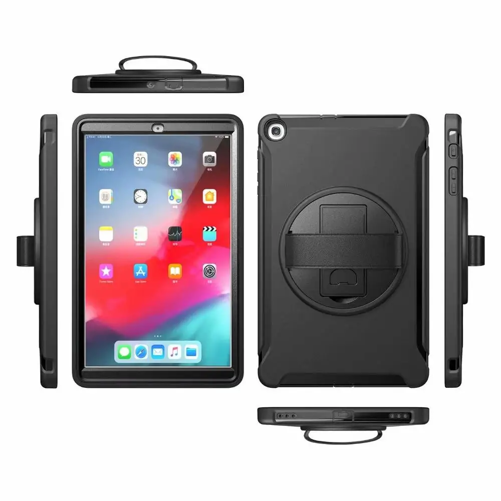 

360 Rotation Shockproof Silicon Hand Case for Samsung Galaxy Tab S5e 10.5 Inch T720 T725 SM-T720 SM-T725 Tablet Funda Cover