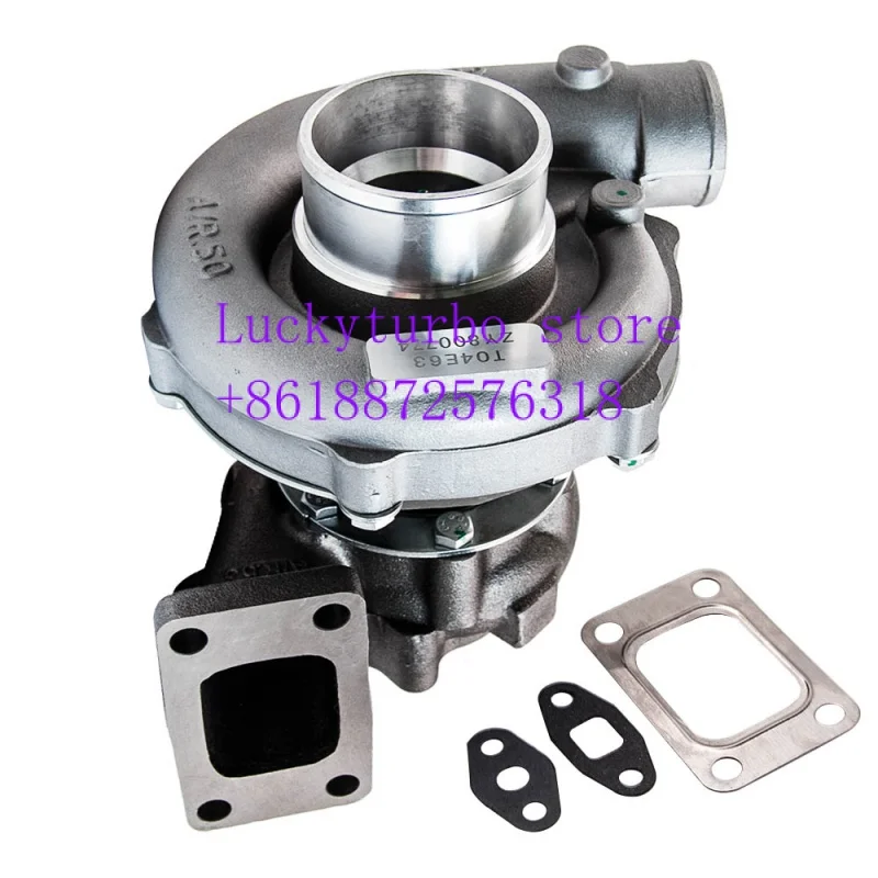 

Universal Turbo Turbocharger For T3 T4 T04E A/R .50 Turbine A/R .57 Oil Cooling for 1.6L-2.5L engines