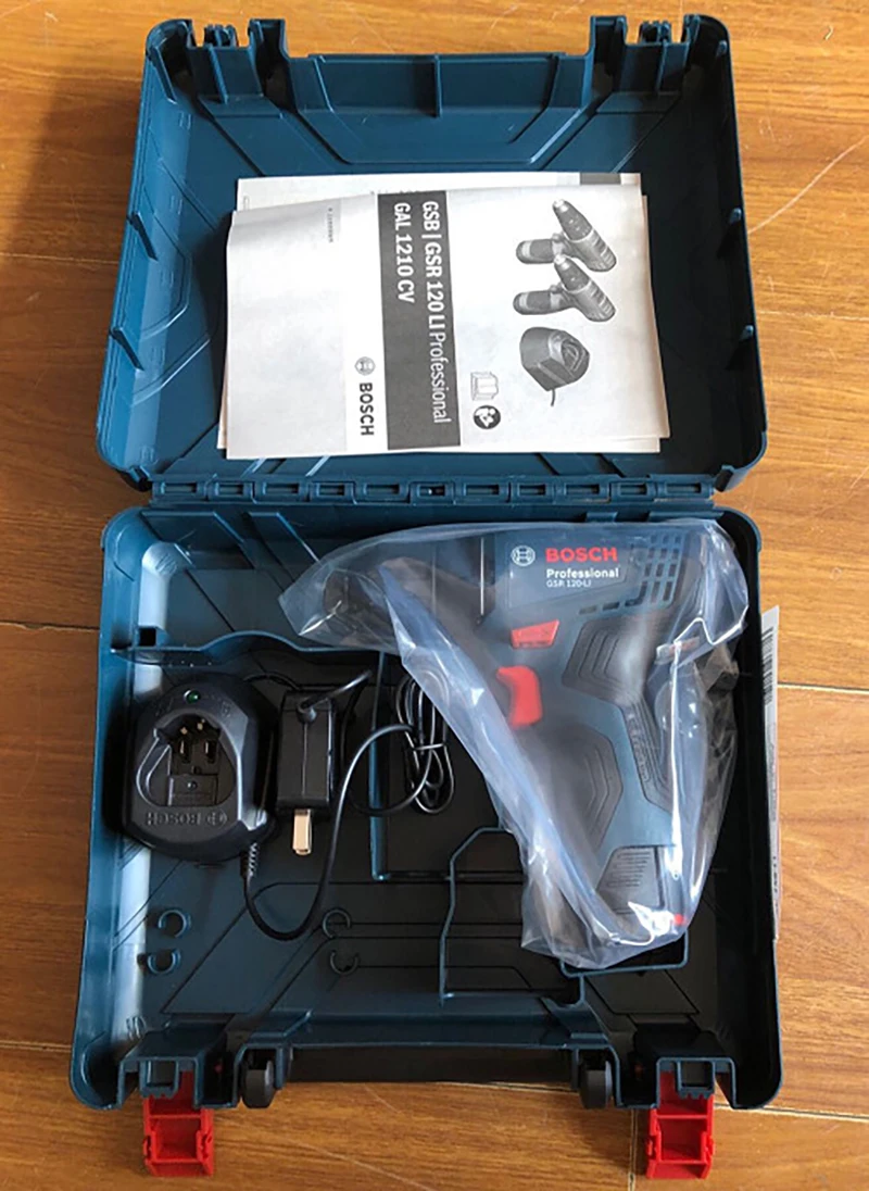 Оригинальная электрическая дрель Bosch GSR 120-LI, 12 В, аккумуляторная, беспроводная, многофункциональная, для дома и ремонта, шуруповерт, электроинструмент (art.: 3920dbdac298d) - 3920dbdac298d