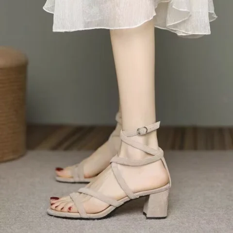 Fashion-women-cross-strap-sandal-sexy-summer-shoes_price - купить недорого  | AliExpress