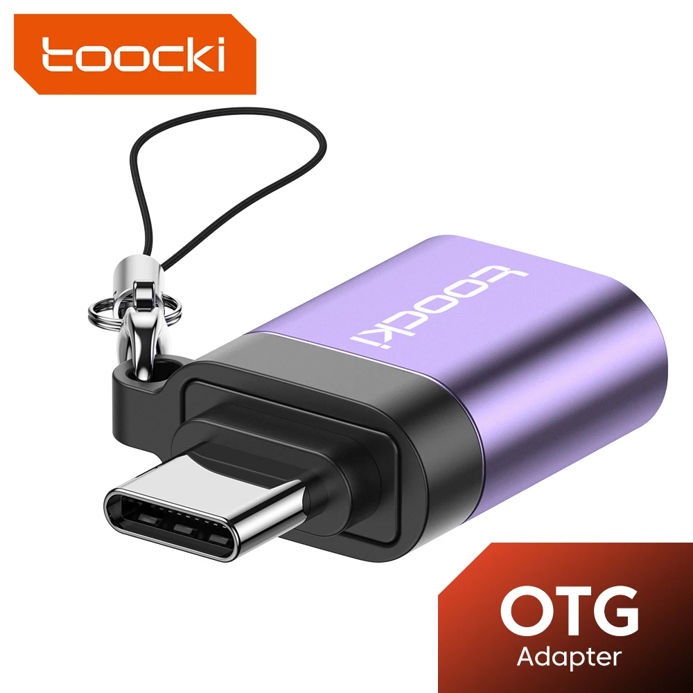 

Toocki OTG USB C 3.0 Adapter for Macbook Pro Samsung Xiaomi USB OTG Adapter Type C Male To USB Female Micro To Type C Converter