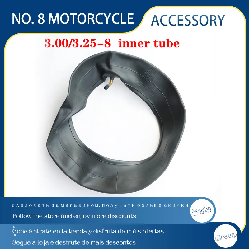 

Inner Tire 3.25/3.00 3.25-8 13x3 Gas And Electric Scooters Warehouse Vehicles Mini Motorcycle Universal Inner Tube