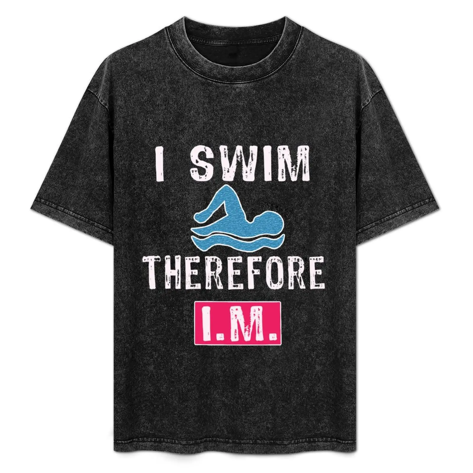 Забавный подарок для пловцов футболка Я плаваю теперь я забавные подарки