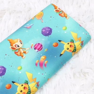 Ткань карманная для шитья покемонов, 45x110 см, 100 хлопок