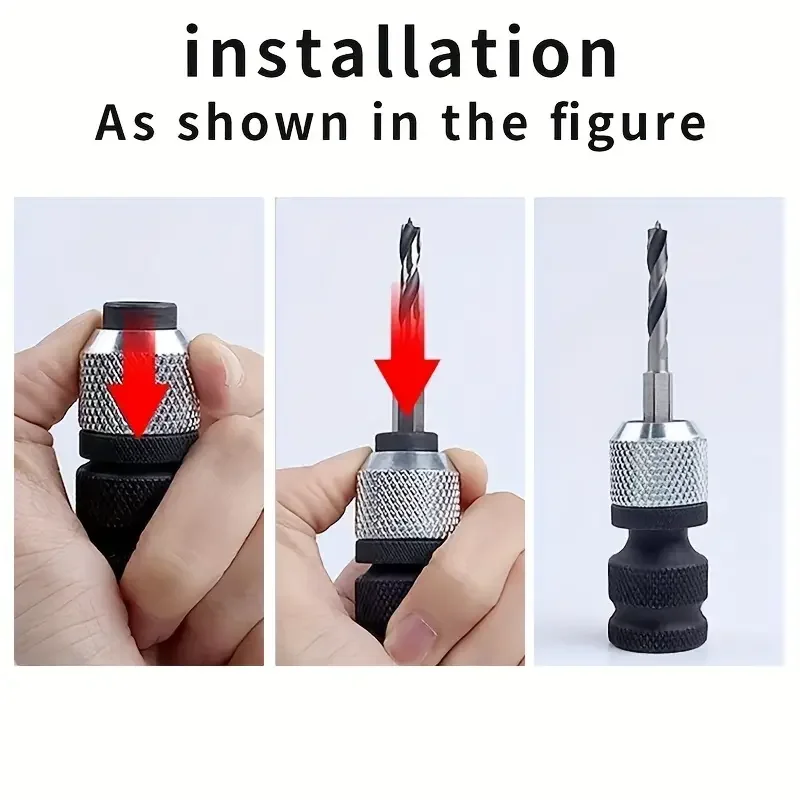 Адаптер для электрической дрели патрон ударный гайковерт конверсионная головка