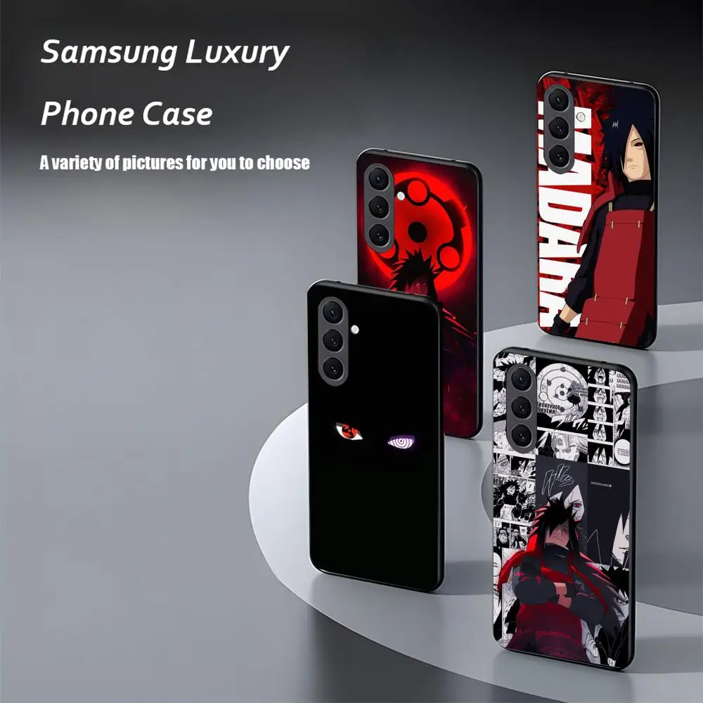 Чехол для телефона Ninja M-Ma-dara U-Uchi-haclan Samsung Galaxy S25 S24 S23 S22 S21 S20 Plus Ultra Note20 мягкий черный