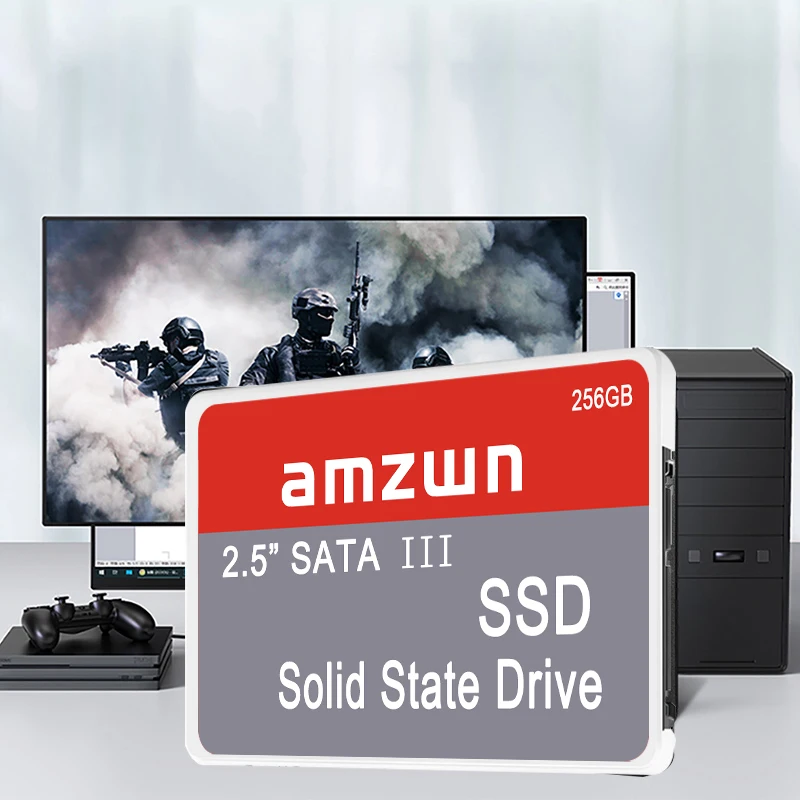 

SSD Drive Disks 128gb 256gb 512gb 1TB 2.5 3 Solid State Hard Disk for Laptop Notebook Desktop TLC 500MB/s internal SSD