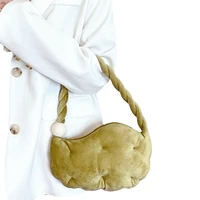 2022 new twist shoulder strap design pea handbag high texture fashion versatile one shoulder underarm bag tote bags for women