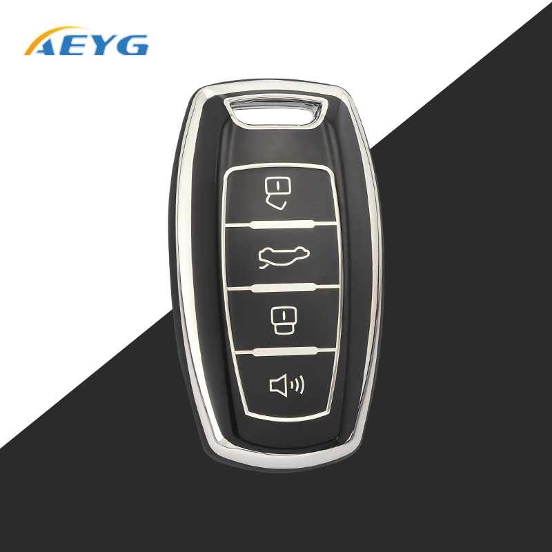 

TPU Car Key Case Cover Shell Fob For Great Wall Haval GWM H1 H4 H6 H7 H9 F5 F7 H2S Poer Ute Cannon Pao P Series Protector Holder