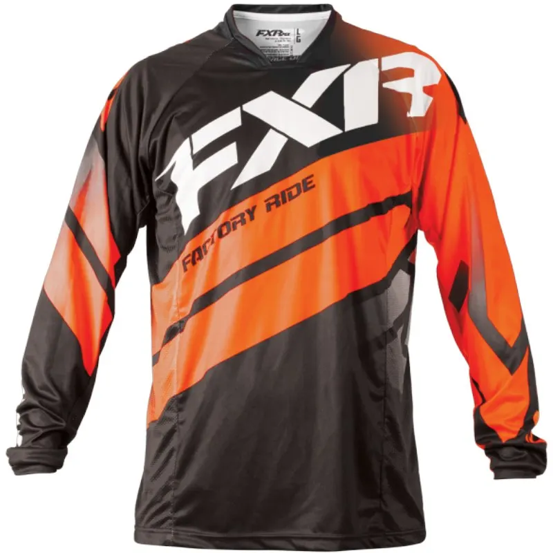 

2022 Enduro Jerseys FXR Motocross MX Bike MTB Jersey Cycling T-shirt Men Mountain Camiseta DH Long Sleeve Downhill Clothes ATV