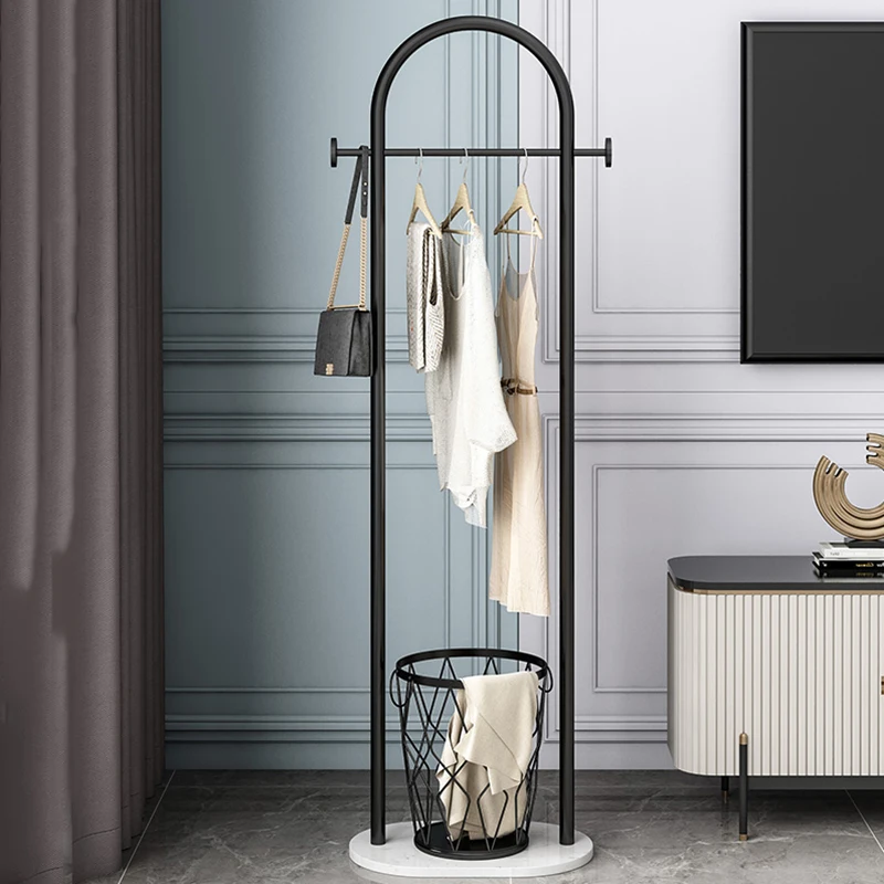 

Nordic Modern Metal Coat Rack Gold Designe Standing Floor Clothes Drying Rack Free Shipping Perchero Pared Furniture Living Room