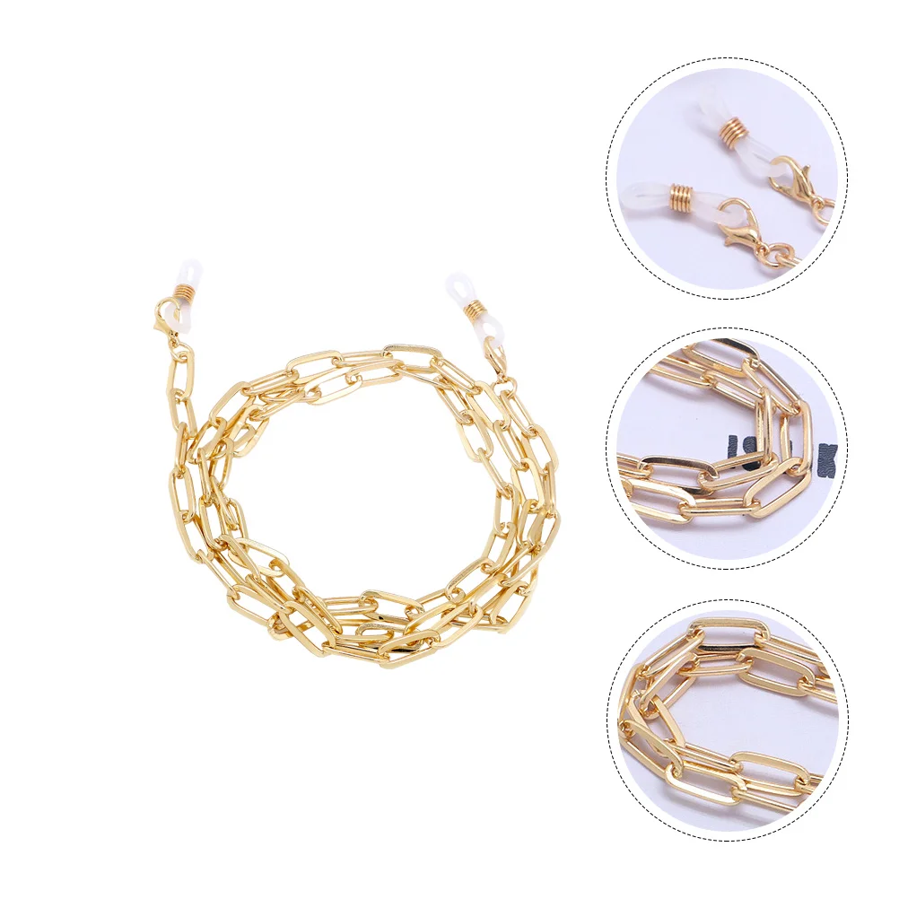 

Retainer Anti-lost Face Cover Lanyard Facial Mask Glasses Chain Metal Anti-fall