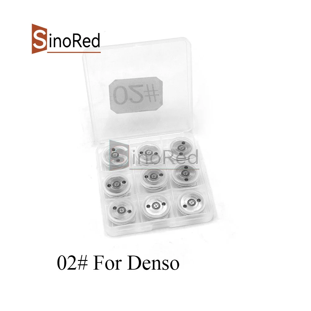 Прочный клапан 02 #8 шт. для форсунки общей топливной магистрали Denso 095000-5391 0950005391 и