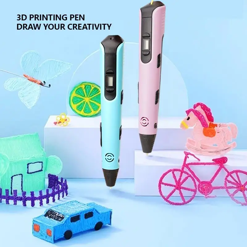Ручка для 3d-печати с ЖК-дисплеем 1 75 мм ABS/PLA 0 7