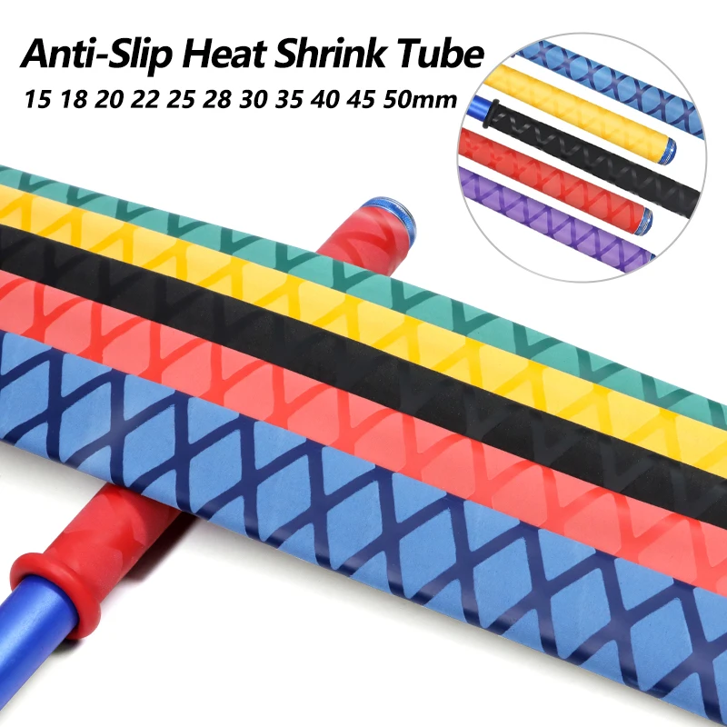 1 м противоскользящая термоусадочная трубка 15 18 20 22 25 28 30 35 40 45 50 мм обертка для