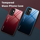 Градиентный стеклянный чехол для телефона Samsung Galaxy S22 Ultra S22 Plus, чехол для Samsung S21 fe S22 Ultra m52 a13 a22 a82, чехол для телефона