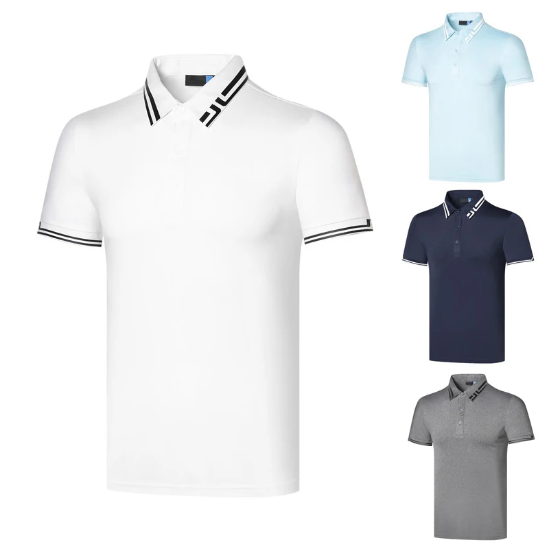 

Golf casual top golf clothes men's short sleeved T-shirt sports polo shirt breathable quick drying clothes sweat wicking top