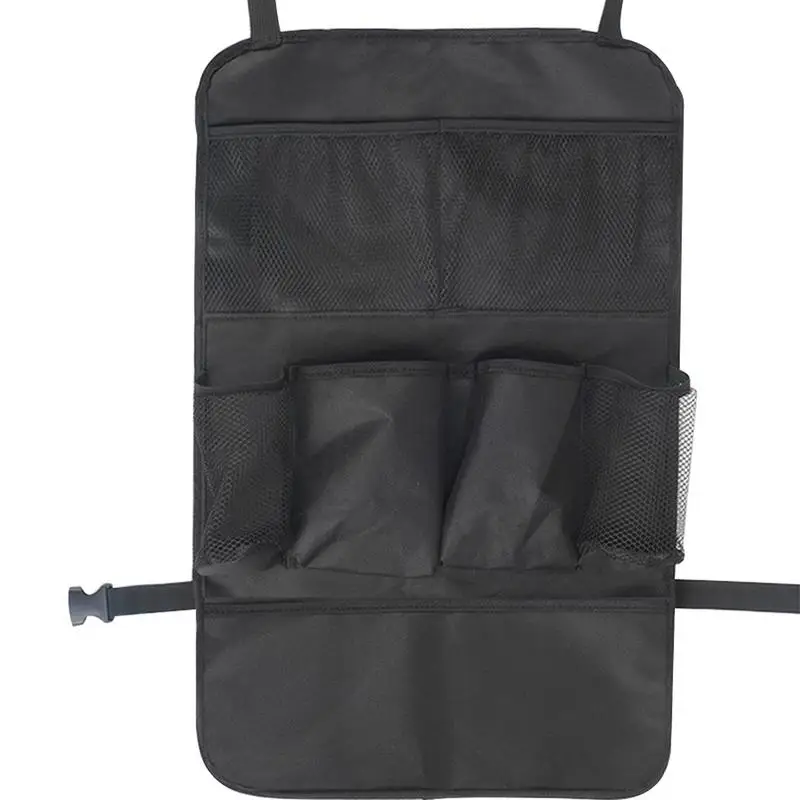 

Car Seat Back Organizer Multi-Pockets Travel Storage Bag Insulated Car Seat Back Pockets Drinks Holder Cooler Cool Wrap Bottle