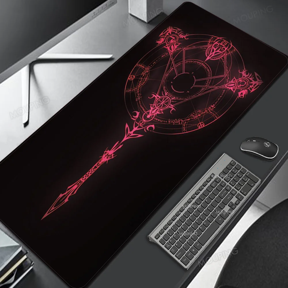 

Totem Laptop Mat Special Design PC Computer Accessories XXL Carpet Gaming Offices Mechanical Gaming Keyboard 800x300 Rubber Pads