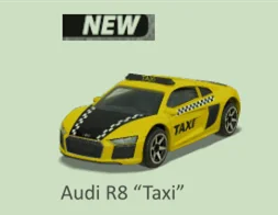 Мажоретта 1:64 Муниципальный бенз Audi Fiat 500