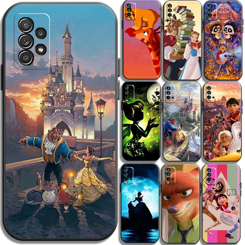 

2022 Disney Cartoon Phone Cases For Xiaomi Redmi Note 9 Pro 10 10S 10 Pro POCO F3 GT X3 GT M3 Pro X3 NFC Cases Soft TPU