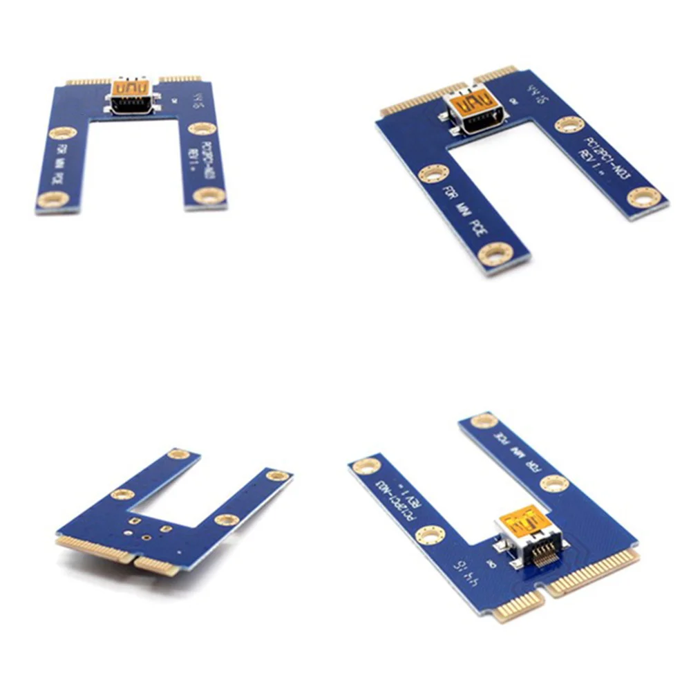 USB 3.0 Mini PCI-E к PCIe PCI Express 1X–16X Удлинитель адаптера Riser Card Удлинительный кабель для