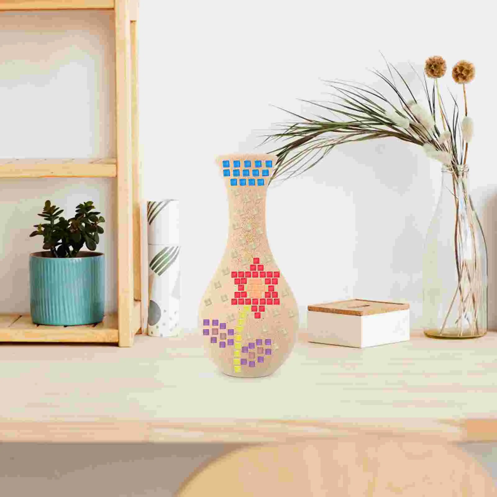 4 шт. DIY ваза форма для рисования декоративная бутылка цветов граффити дома