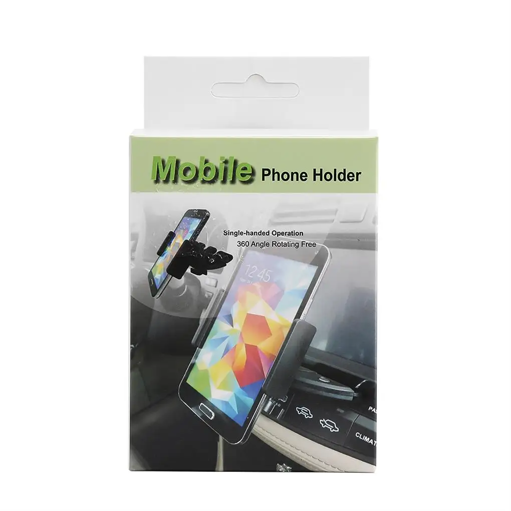

CD Slot Phone Holder 360 Holder Stand for Samsung GPS iPhone