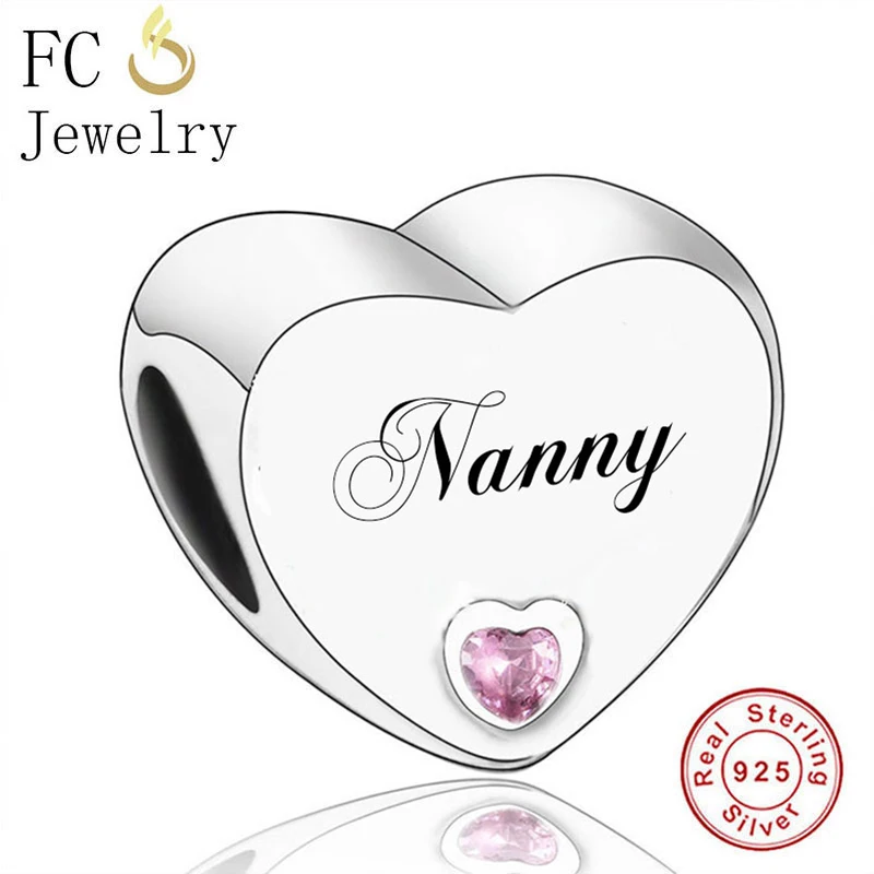 FC ювелирные изделия подходят оригинальный Pan талисман браслет 925 серебро бабушка