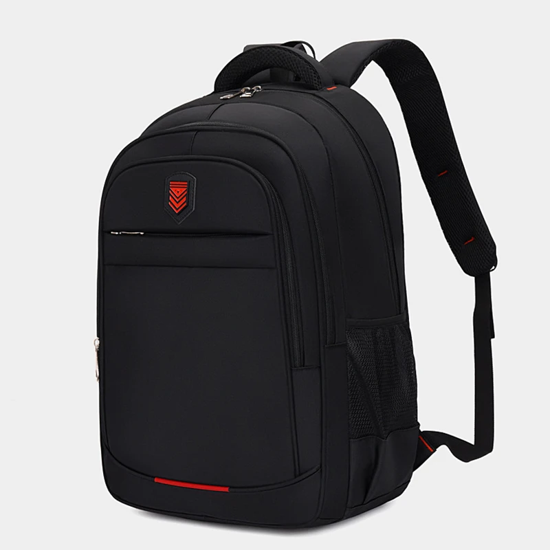 

Large Capacity Backpack Men Nylon Black College Students School Bags for Teenage Boys