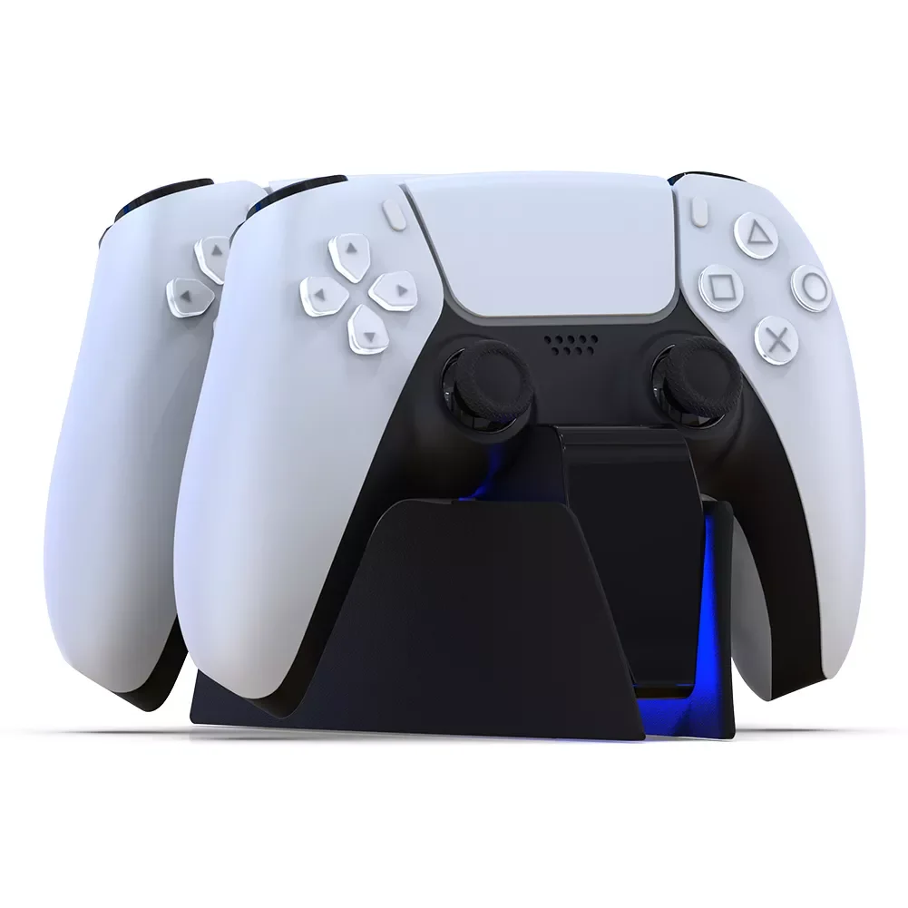 

For PS5 Type-C DualSense Fast Charger Dual Charging Dock Charge Station for PS 5 GamePad Wireless Game Controller