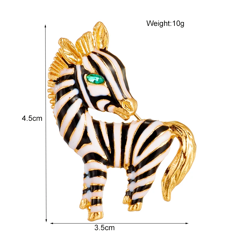Брошь из металлического сплава 2 цвета