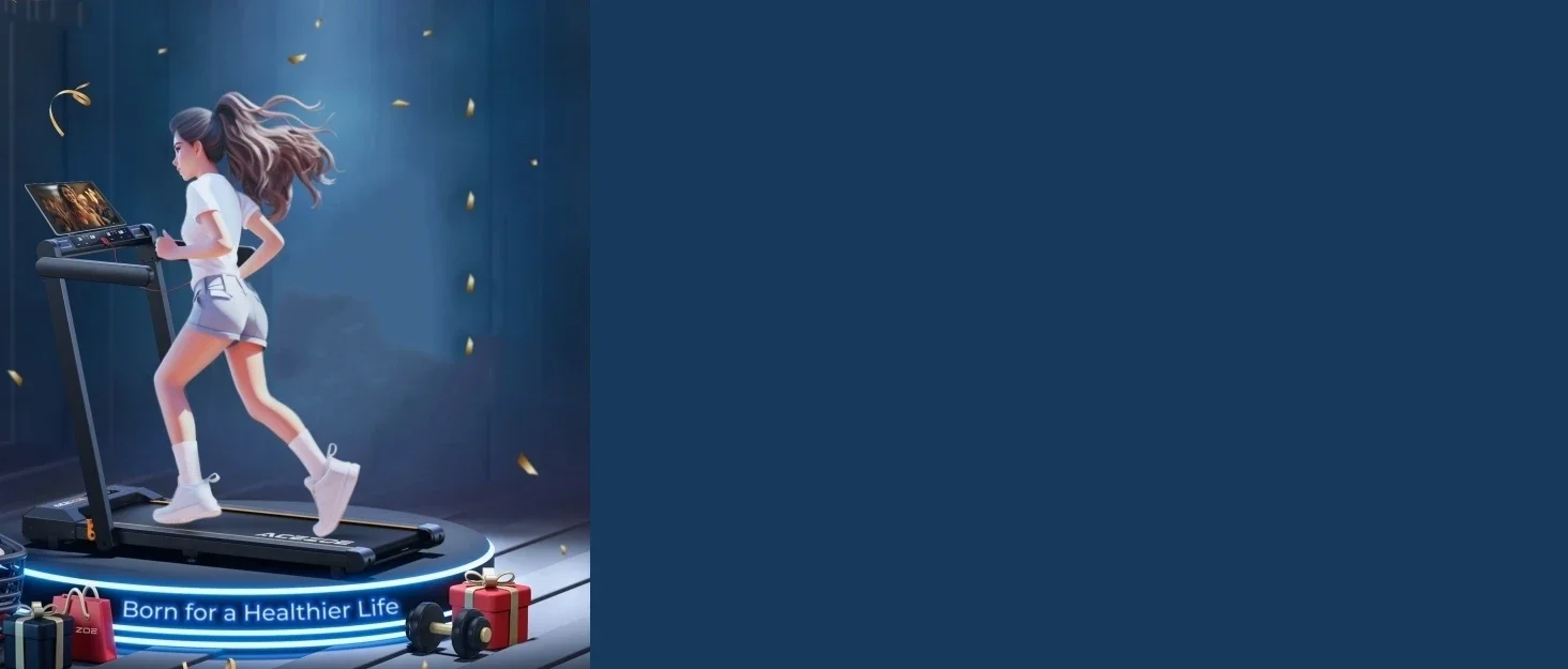 Складная беговая дорожка 2 в 1 для дома под столом с 12 режимами HIIT