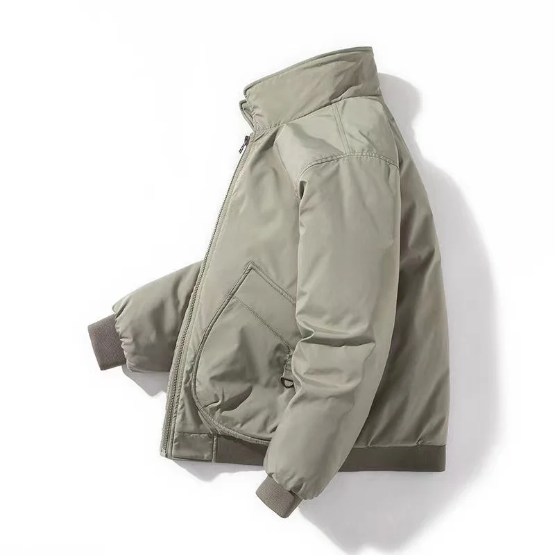 Men's Loose Jacket Winter - 20 Degrees Celsius Cold-proof Cotton Clothing New Style Fashion Lapel Coat Large Size Menswear