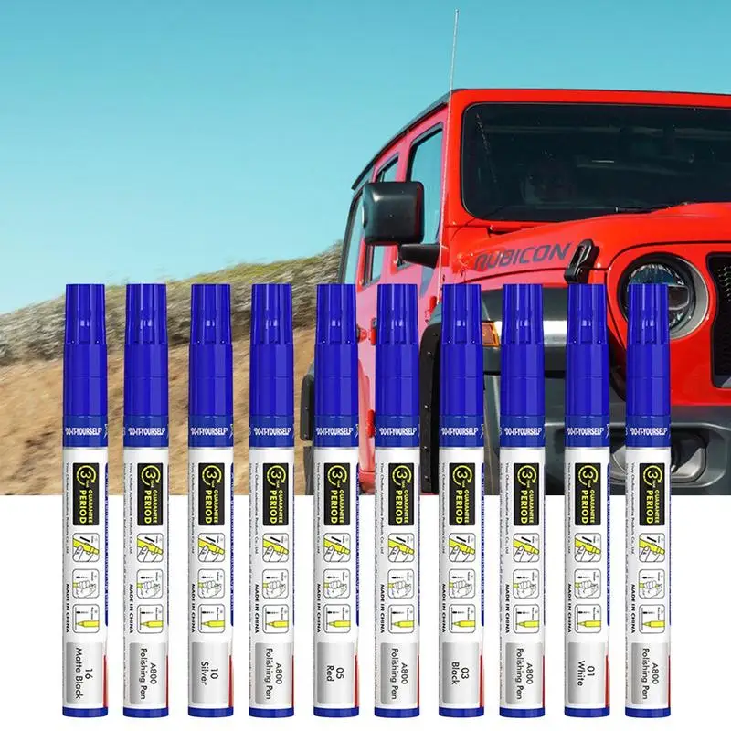 

Car Touch Up Paint Pen Scratch Removal Repair Fill Paint Pen Black/White/Multi-color Optional For Various Automotive Paint Auto