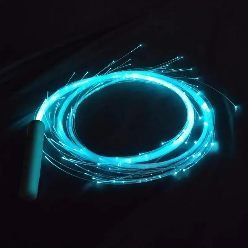 

Rave Whip 360 Degree Rotating Light Up Dance Rave Accessories Reusable Battery Powered Fiber Whip Glowing Whips With 4 Variable