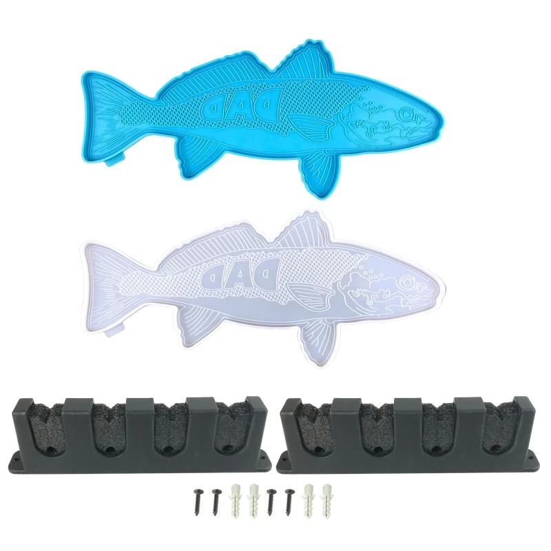 

Goldfish Pendants Crystal Epoxy Mold Handmade Keychain Resin Silicone Mould DIY Crafts Wall Hanging Decoration Mold