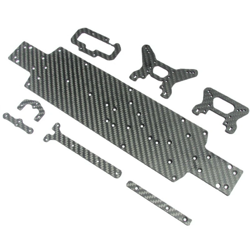 

Chassis Accessories Carbon Fiber Chassis Accessories For Wltoys 1/10 Off-Road Vehicle Upgrade Accessories Climbing Frame
