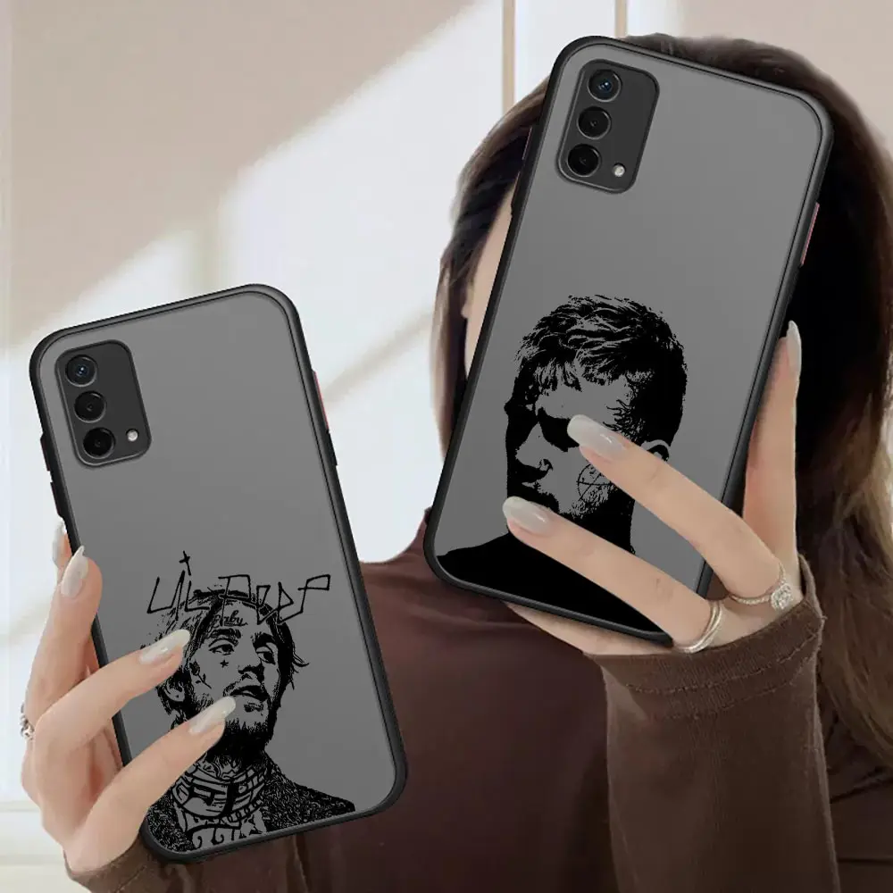 

Cry Baby Lil Peep Love Hell Boy Face Singer Case For OPPO A94 A93 A92 A92S A91 A83 A74 A73 A72 A71 A59 A57 A55 A54 A53 A39 A37