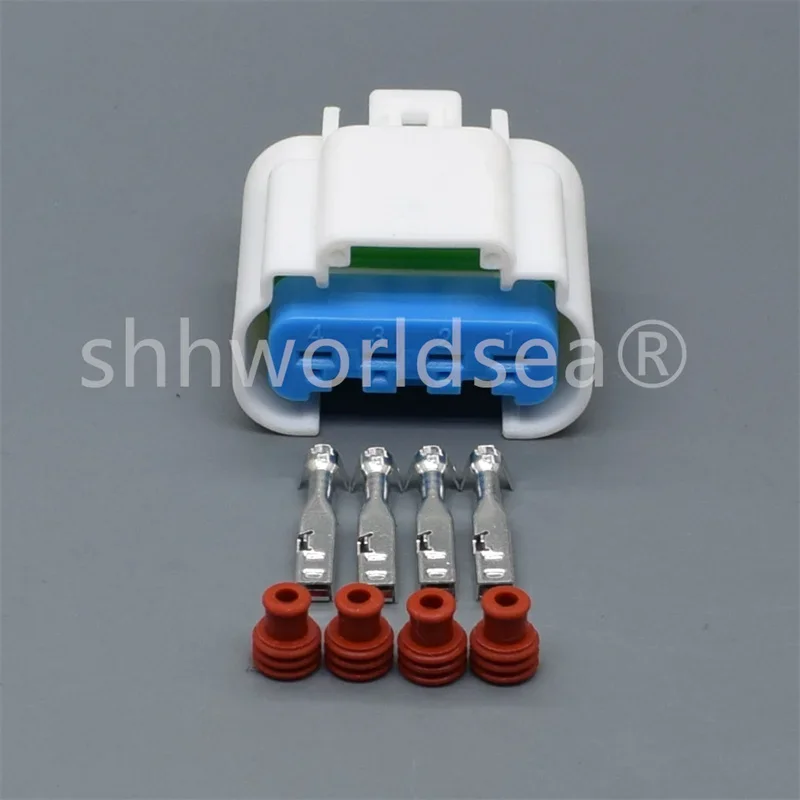 Shhworldsea 4-контактный женский водонепроницаемый автоматический разъем жгута