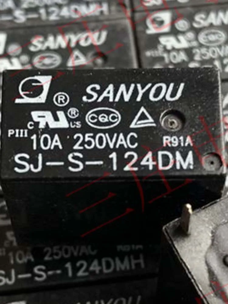 

24V Relay SJ-S-124DM 24VDC 10A 4Pins